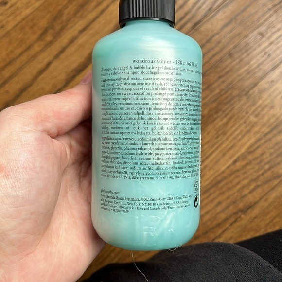 Philosophy Wondrous Winter Shampoo Shower Gel Bubble Bath 6 fl oz - Picture 3 of 5